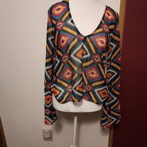 Show me your Mumu size M excellent cond arm pit to pit 18 inch length 22